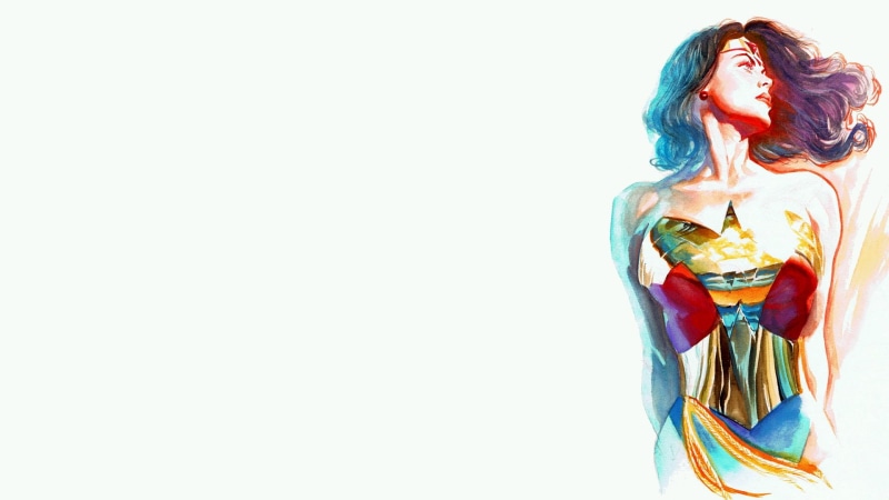 drawing, 1080P, white, hd, dc, wonder, cartoon/comic, woman