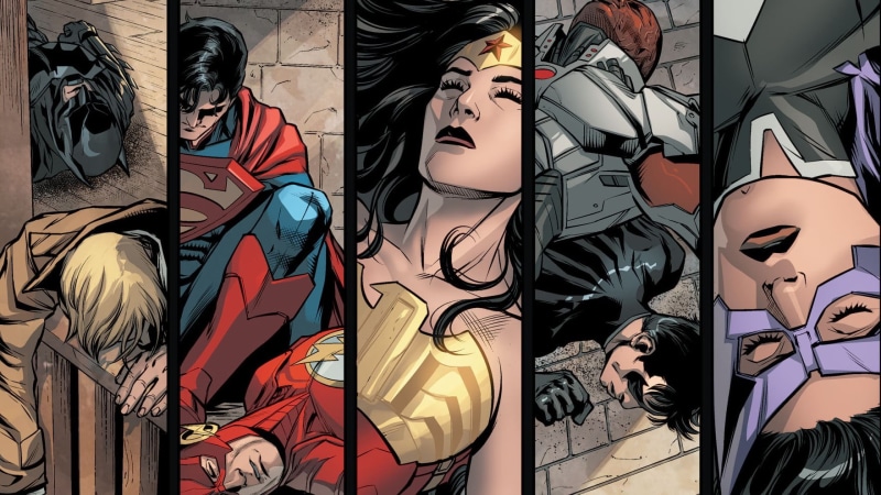 DC Comics, Batman, John Constantine, 720P, Wonder Woman, Robin (superhero), Injustice 2, Superman, cyborg, DC Universe, Flash, Huntress