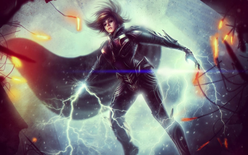 online, 1080P, anime, kyla, hd, girls, hero, universe, super, dc, fantasy