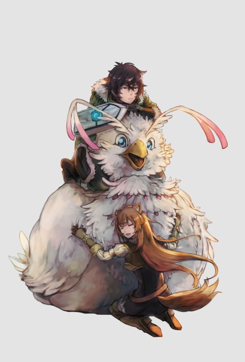 Raphtalia, 720P, fan art, animal ears, digital art, Tate no Yuusha no Nariagari, Iwatani Naofumi, Filo (Tate no Yuusha no Nariagari), brunette
