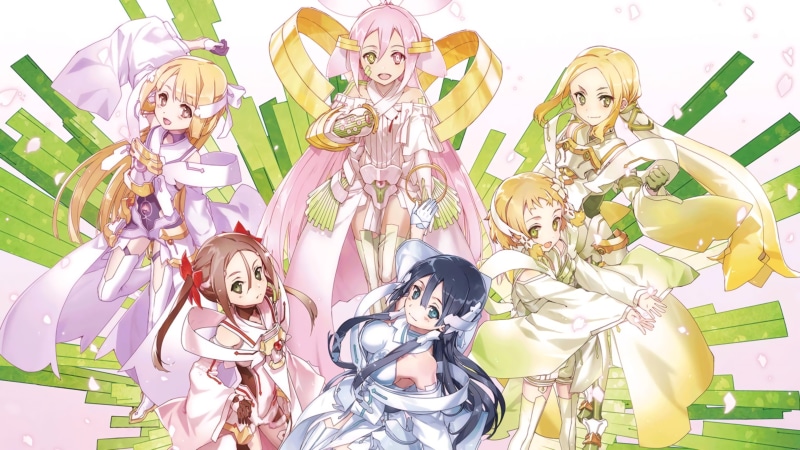 Yuki Yuna, Heterochromia, Petal, Anime, Inubouzaki Itsuki, Inubouzaki Fu, 4K, Nogi Sonoko, Yuuki Yuuna wa Yuusha de Aru, Togo Mimori, Miyoshi Karin