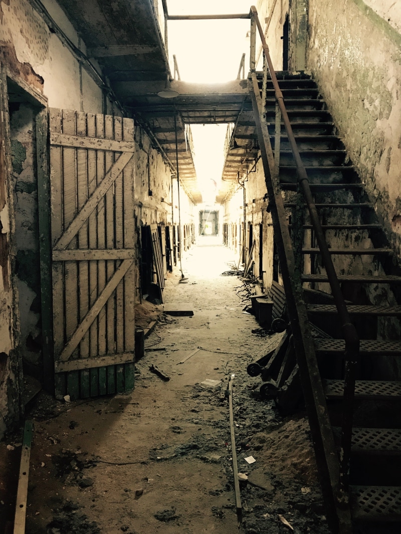 built structure, wall - building feature, deterioration, jail, no people, dust, the way forward, incarceration, 4K, capone, prison, alley, direction, penitentiary