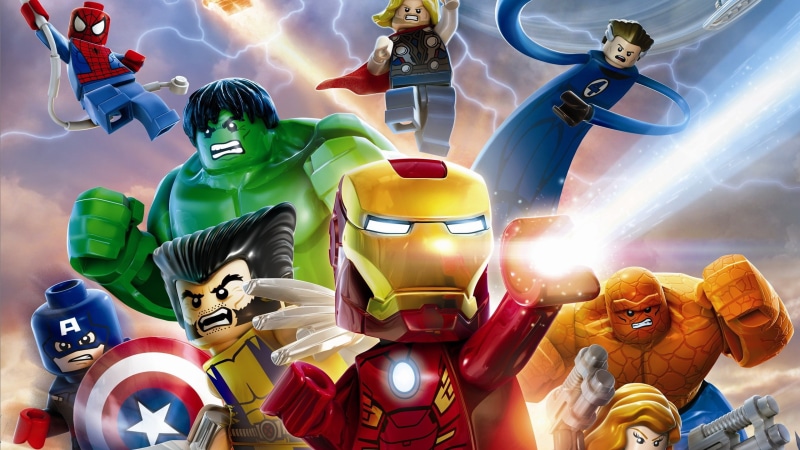super, marvel, 2K, lego, heroes