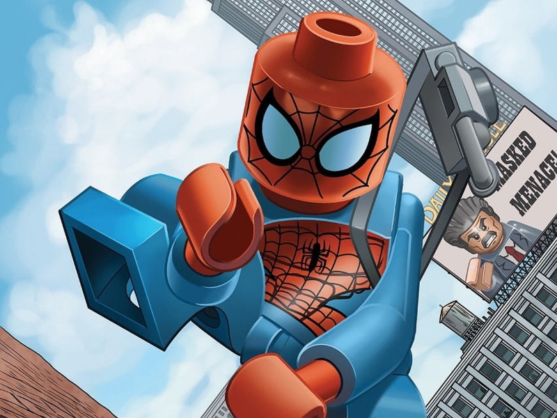 Lego Marvel Super Heroes, Spider-Man, Lego, 720P