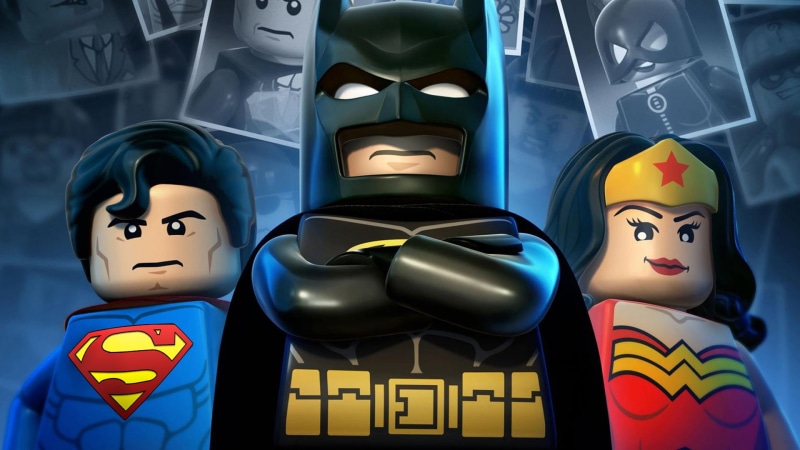 Wonder Woman, Batman, Superman, LEGO Batman 2: DC Super Heroes, Lego, 1080P