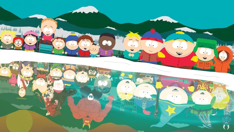 South Park: The Stick Of Truth, lighting equipment, human representation, representation, multi colored, still life, creativity, no people, abundance, arrangement