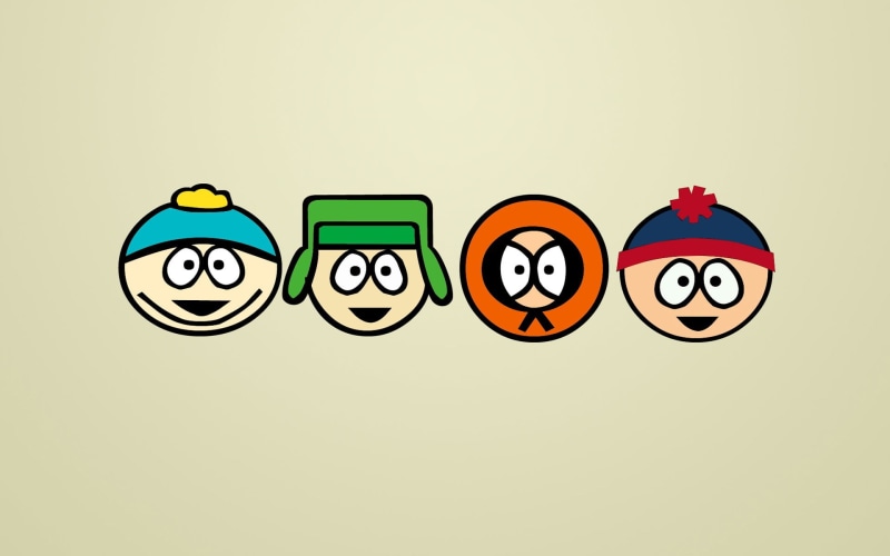  south, park, Family Guy, 1080P, minimalism, South Park, digital