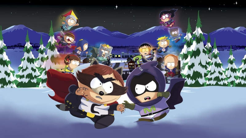 night, inflatable, art and craft, illuminated, group of people, holiday, illustration, people, moon, halloween, celebration, south park digital studios