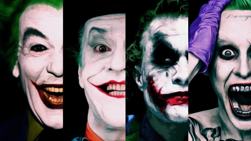 art, jack, DC comics, batman, laughing, leto, 1920x1080 px, joker, nature, Heath Ledger, nicholson, x, ledger, water, jared, New 52, 1080P, Jared Leto