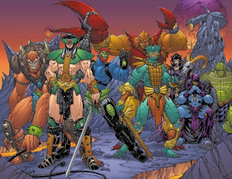 TV Show, He-Man, male likeness, female likeness, He-Man And The Masters Of The Universe, 480P, art and craft, outdoors, marvel, creativity, multi colored