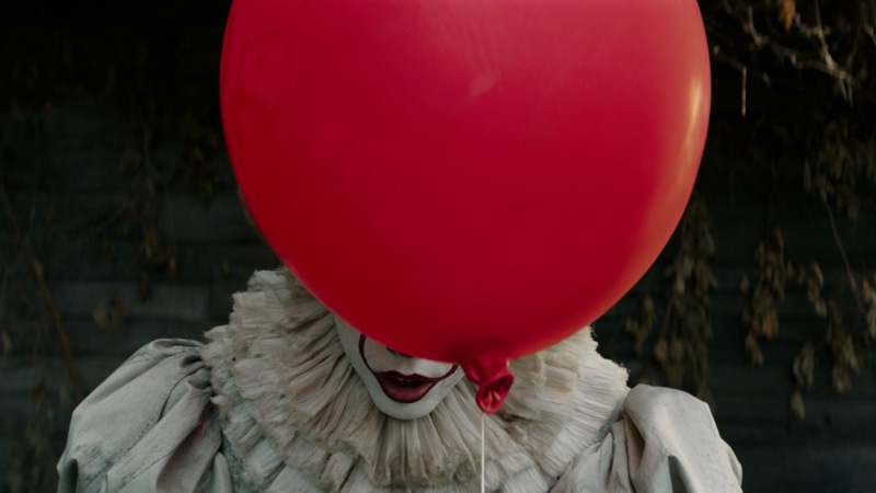 4K, balloon, best movies, It, Pennywise, clown