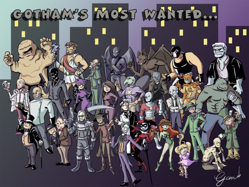 Mr. Freeze (DC Comics), Batman, Two-Face, Catwoman, Penguin (DC Comics), 720P, Riddler, Scarecrow (Batman), Bane (DC Comics), Joker, Poison Ivy