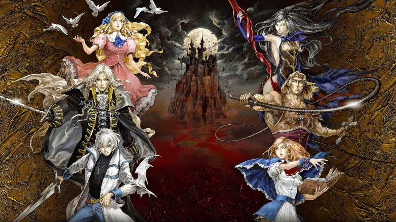 Castlevania: Grimoire of Souls, Shanoa (Castlevania), Alucard (Castlevania), Simon Belmont, Maria Renard, Video Game, Soma Cruz, 1080P, Charlotte Aulin