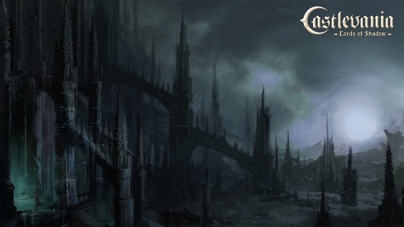spooky, night, fear, no people, outdoors, built structure, 1080P, nature, sign, architecture, illuminated, communication, Castlevania: Lords of Shadow