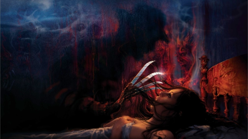 2K, horror, Freddy Krueger, dark