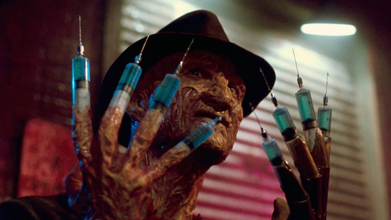 paintbrush, brush, dirty, one person, human body part, nightlife, Freddy Krueger, art and craft, indoors, A Nightmare On Elm Street, input device, 1080P