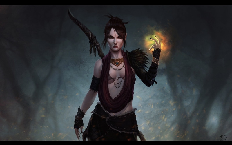 1080P, Morrigan, Dragon Age, Dragon Age Inquisition, Dragon Age: Origins