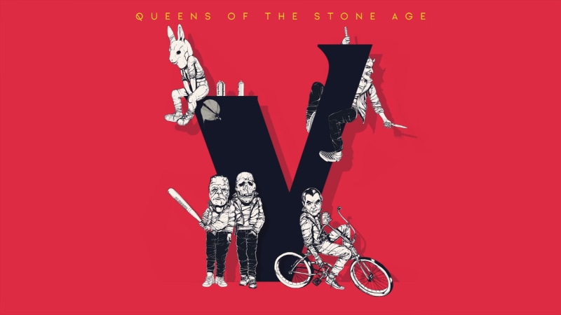 trumpet, indoors, red, performance, artist, rock music, human body part, Queens of the Stone Age, arts culture and entertainment, 1080P, musician, villains