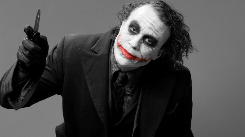 Joker, Heath Ledger, DC Comics, photography, Batman, 1080P