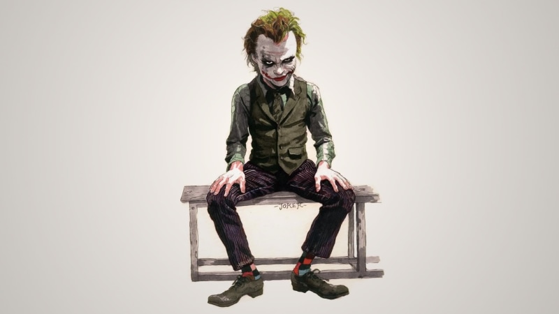 1080P, The Dark Knight, Batman, Heath Ledger, Joker