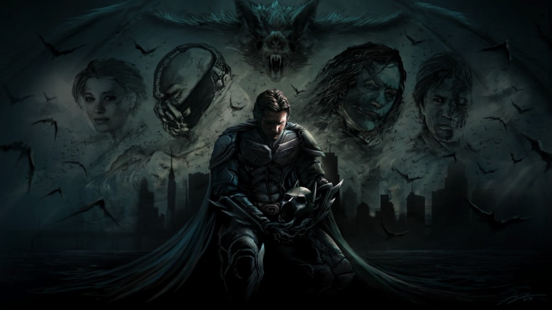 Christian Bale, Batman, The Dark Knight Trilogy, 1080P, Two-Face, Bane (DC Comics), Bat, Heath Ledger