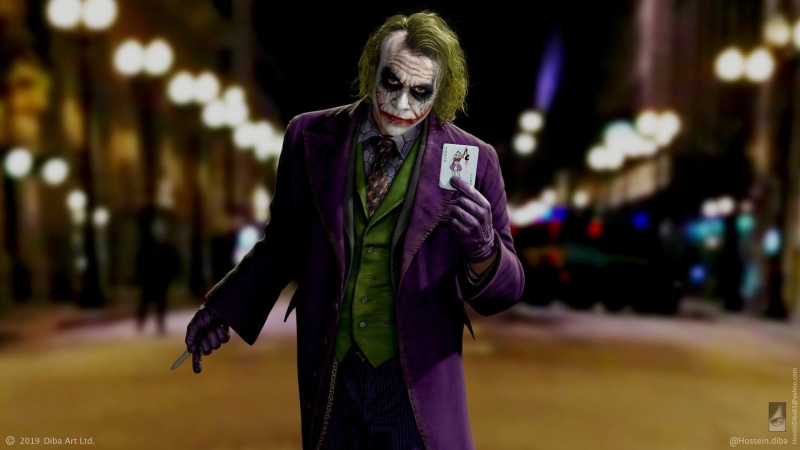 1080P, Batman, Heath Ledger, The Dark Knight, Joker