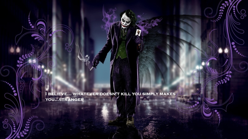 1080P, The Dark Knight, Heath Ledger, movies, vector art, quote, MessenjahMatt, Joker