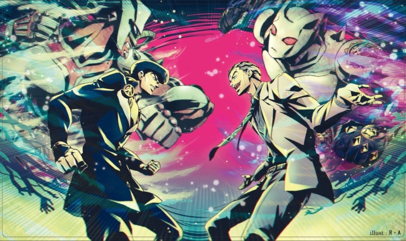 720P, JoJos Bizarre Adventure, Yoshikage Kira, Josuke Higashikata