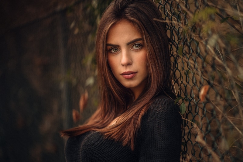 Martin Kühn, Marlen Valderrama Alvaréz, portrait, 1080P, women, face