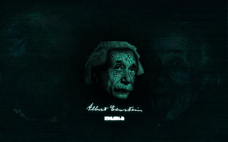 1080P, albert einstein