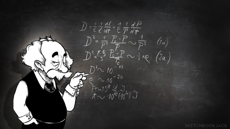text, men, indoors, males, portrait, learning, human face, lifestyles, 1080P, one person, classroom, teenager, Albert Einstein, blackboard, child, real people