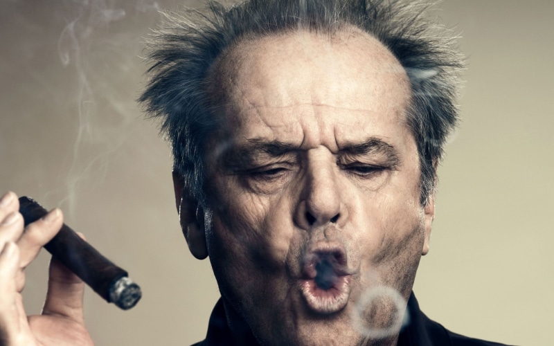 2K, cigars, actor, man, using, indoors, cigarette, aggression, body part, activity, males, social issues, close-up, smoking - activity, portrait, smoking issues