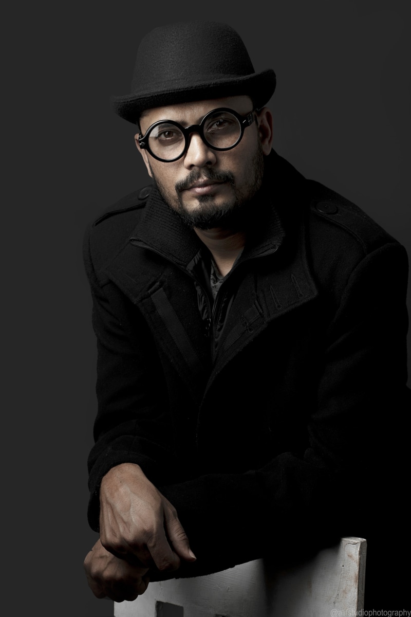 mature men, fashionable, black background, portrait, glasses, hat, lifestyles, one person, men, wear, mid adult men, looking, style, fashion, front view
