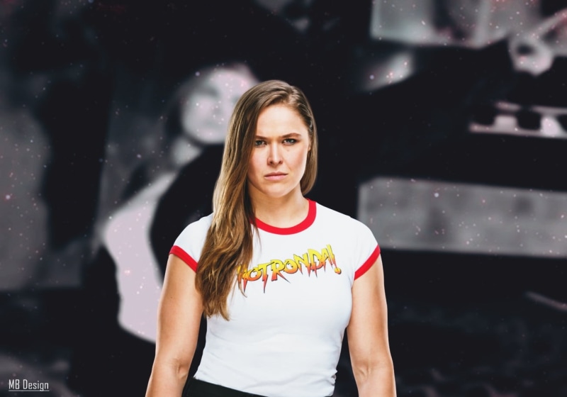 casual clothing, front view, wrestling, Ronda Rousey, women, waist up, beautiful woman, one person, long hair, hair, WWE, young women, young adult, blond hair