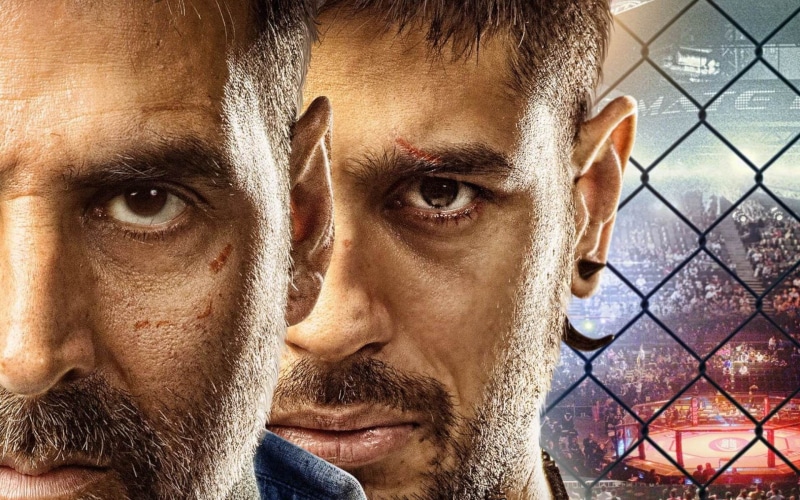 human body part, looking at camera, sidharth malhotra, close-up, unpaired, chainlink fence, Bollywood Movies, facial hair, akshay kumar, adult, 2015, fence