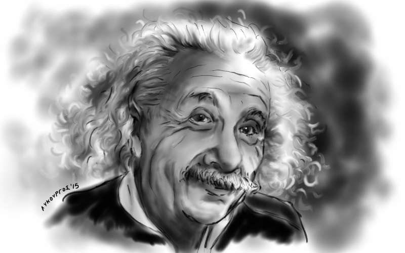 physicist, scientist, Albert Einstein, face, theorist, 2K