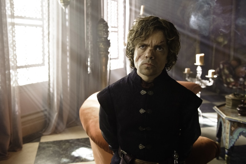 standing, button, focus on foreground, man, men, 4K, Peter Dinklage, real people, black, mid adult, one person, window, adult, confidence, home interior