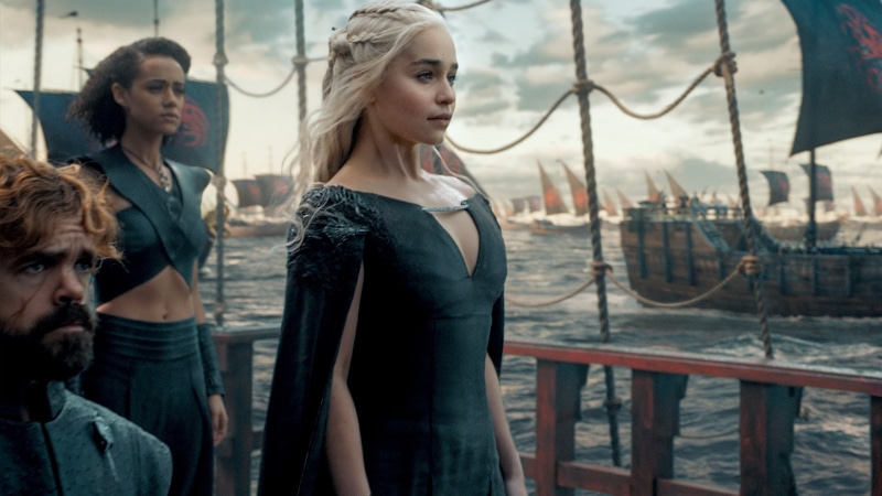 Peter Dinklage, Daenerys Targaryen, Game Of Thrones, Tyrion Lannister, TV Show, Missandei (Game Of Thrones), Emilia Clarke, 1080P, Nathalie Emmanuel