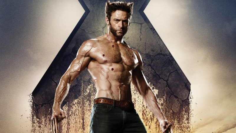 days, future, x, physique, past, hd, 1080P, wolverine, jackman, hugh, men, movies, muscle
