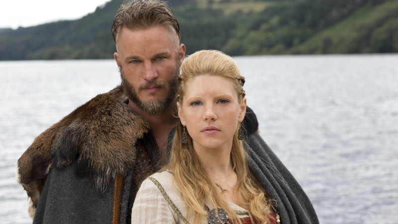 Ragnar Lothbrok, Vikings (TV Show), Vikings, 1080P, Katheryn Winnick, TV Show, Lagertha (Vikings)