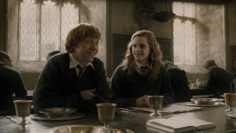 Harry Potter and the Half-Blood Prince, Ron Weasley, Hermione Granger, Harry Potter, 1080P