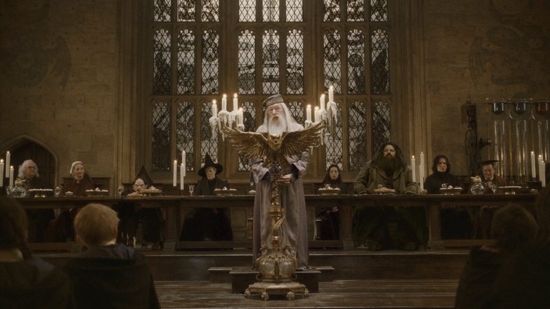 Rubeus Hagrid, 1080P, Albus Dumbledore, Harry Potter and the Half-Blood Prince, Severus Snape, Horace Slughorn, Harry Potter