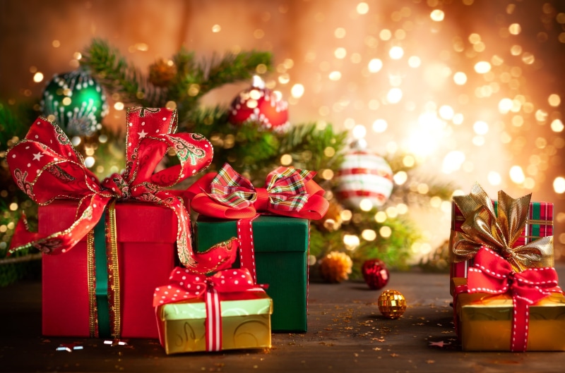 lights, presents, holiday, 2K, Christmas ornaments, Christmas