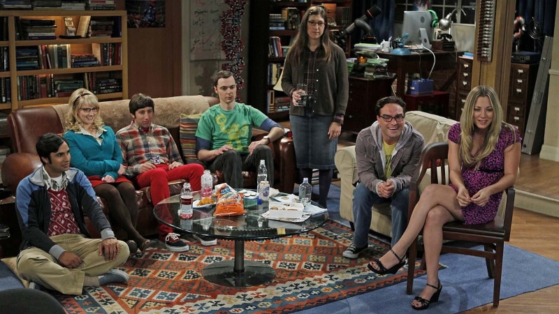 Penny, people, group of people, food and drink, Leonard Hofstadter, indoors, women, group, adult, Bernadette Rostenkowski, friendship, 720P, The Big Bang Theory