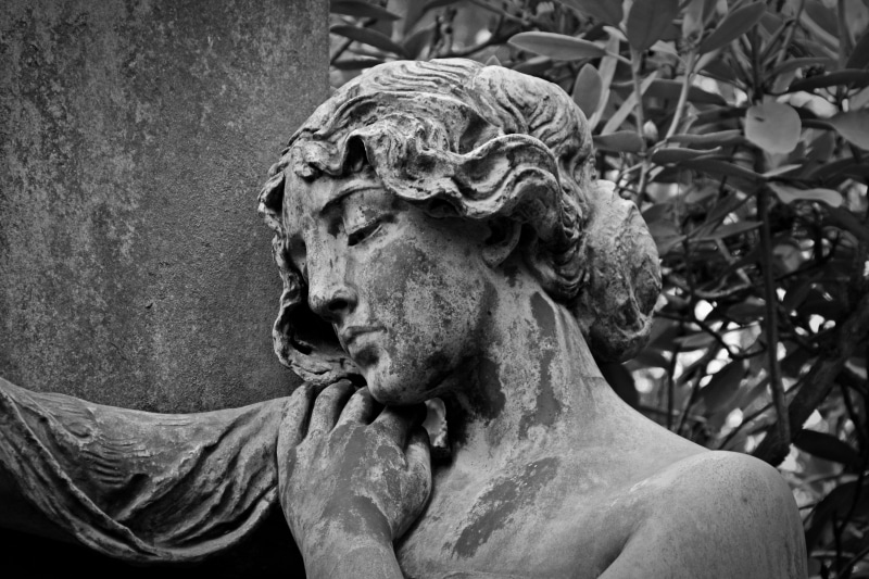 sadness, representation, relaxation, creativity, face, adults only, female, sculpture, one man only, male likeness, day, art, human representation, figure
