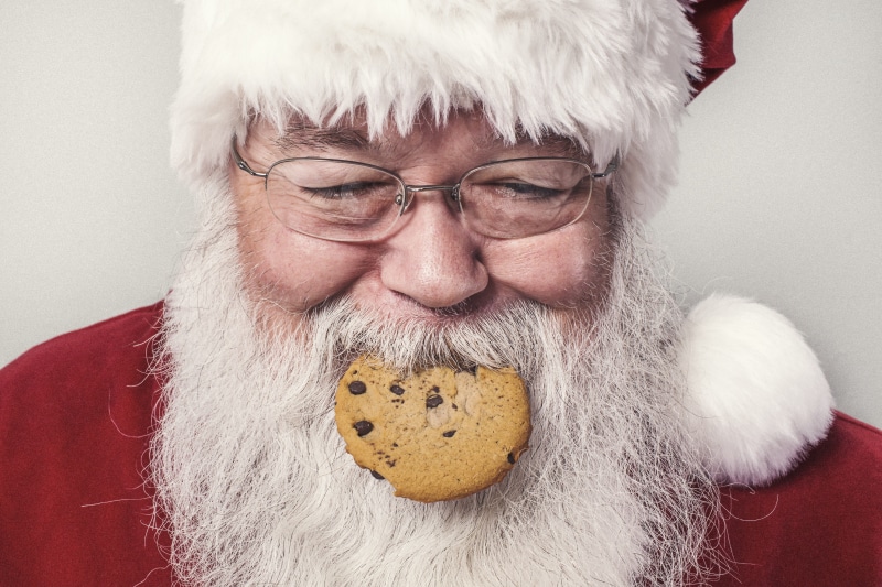 hat, cookie, food, celebration, mustache, men, caucasian Ethnicity, silly, funny, eyeglasses, people, mature men, looking at camera, mouth, holiday, mature Adult