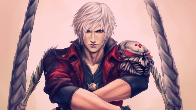 devil, Dante, togetherness, Devil May Cry, wind, young adult, Devil May Cry 4, standing, real people, lifestyles, hairstyle, may, beautiful woman, people