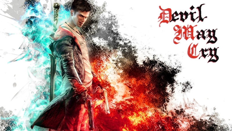 one person, Devil May Cry, creativity, indoors, may, Dante, pistol, nature, day, communication, young adult, casual clothing, sword, 1080P
