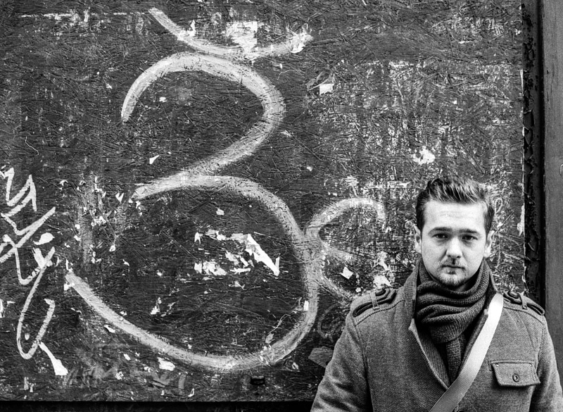 lifestyle, Om, confidence, individuality, looking at camera, person, hair, time, behind, wall, wall - building feature, young men, young man, Male, front view