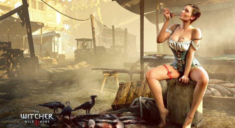 young adult, young women, witcher, food, lifestyles, representation, wild, vertebrate, hunt, strumpet, beautiful woman, wild hunt strumpet, women, full length